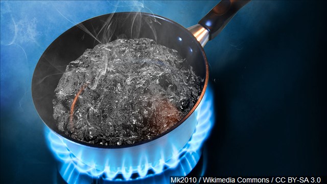 Boil orders issued Monday