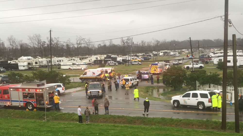 2 confirmed dead, 30 hurt after tornado rips through St. James Parish RV park