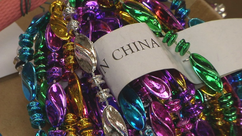 Biodegradable Mardi Gras beads in the works