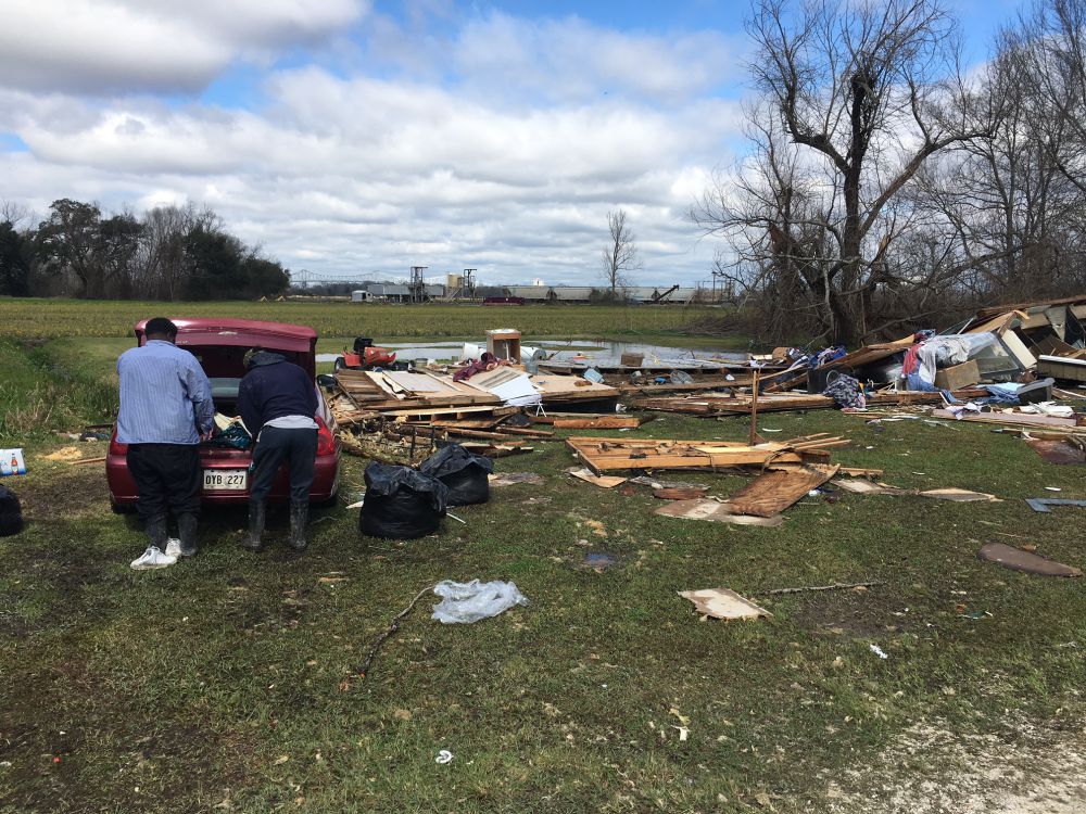 Residents in Convent credit their faith for saving their lives