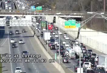 Wednesday traffic problems continue on I-10 E at College Drive