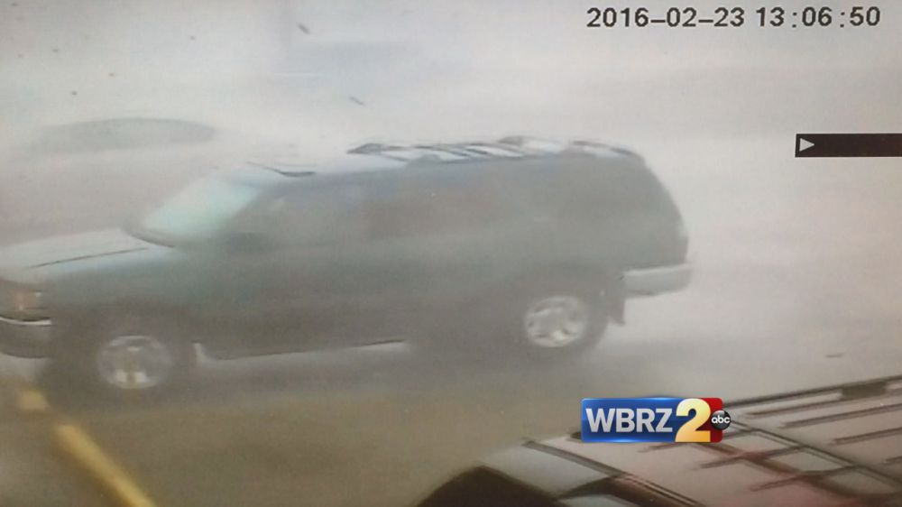 Security camera recorded tornado move across Airline Highway Tuesday