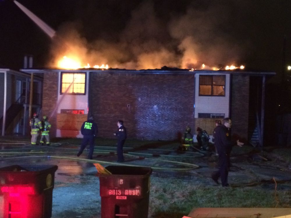 Crews respond to 3 fires overnight in Baton Rouge