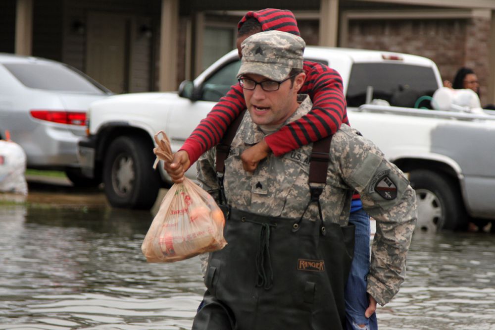 La. Guardsmen rescue over 1,000 residents during severe weather