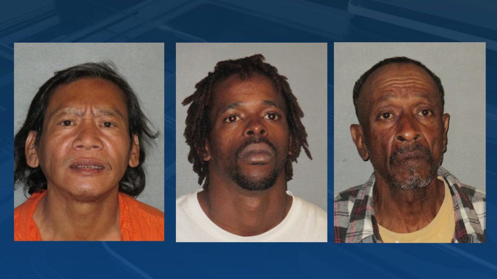 Three arrested for obscenity on Thursday