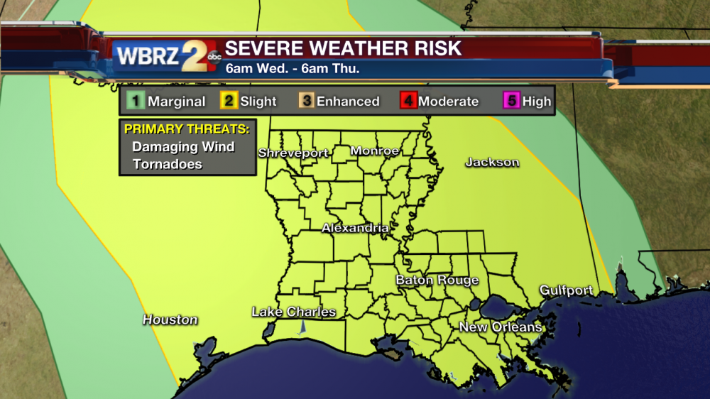 Active weather expected for later this week