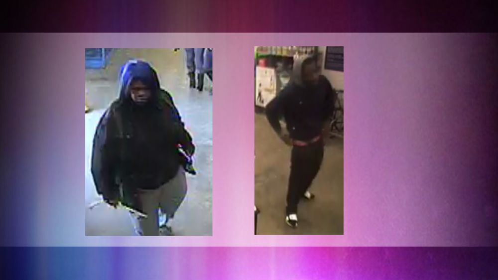 Man and woman wanted for robbery on Tracy Avenue