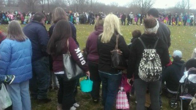 Pushy parents at Easter egg hunt create 'a mess'
