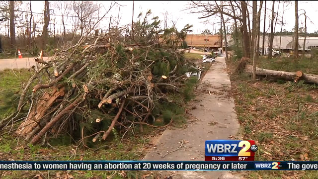 Ascension Parish to start cleaning up debris Tuesday