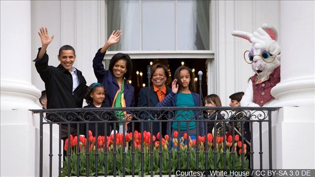 White House adds fun run to annual Easter Egg Roll