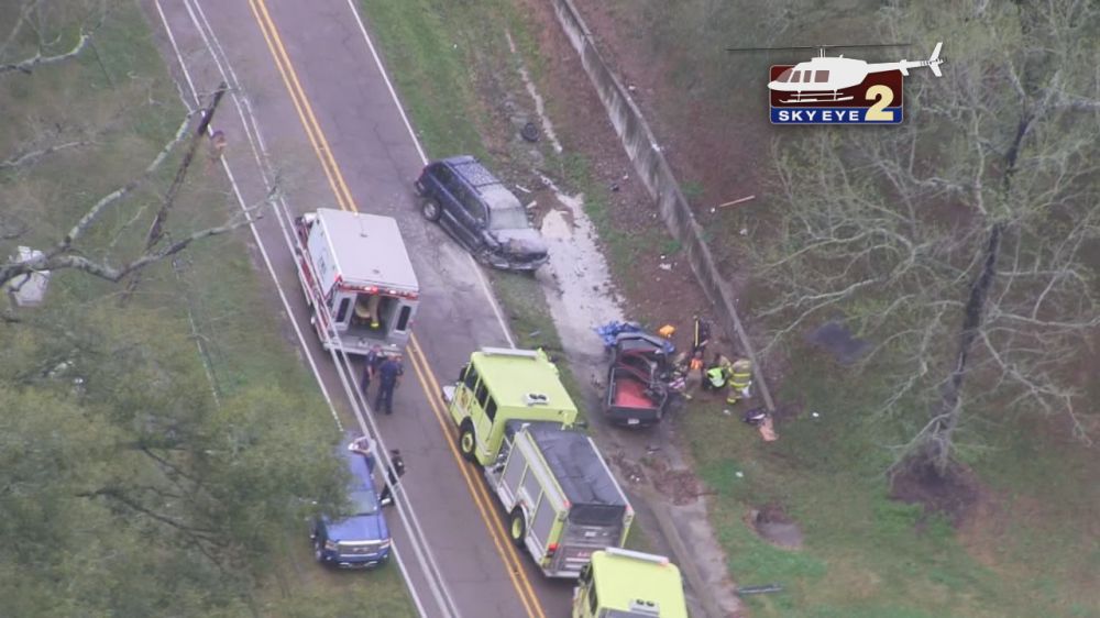 Child killed in Saturday morning crash on Highland Road