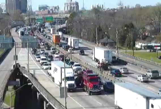 Traffic just got worse as Friday's commute wore on