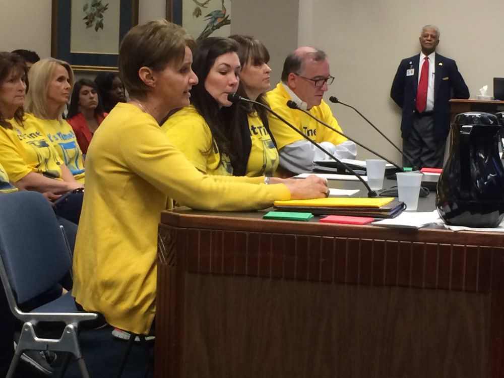 Parents plead for taxes to pay for their children's services