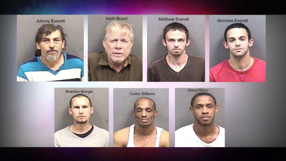 Drug related home invasion suspects, part of overnight arrests