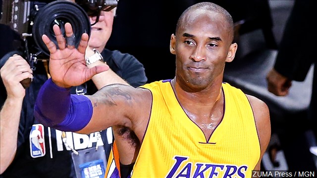 Kobe Bryant scores 60 points in final game