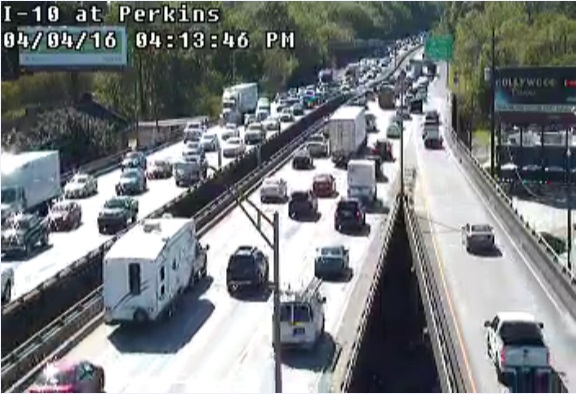 Monday's drive home off to a slow start