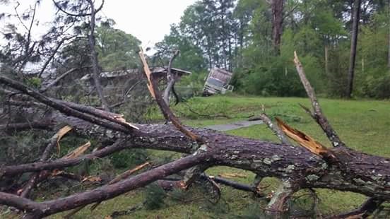 Tornadoes hit 3 southern states as storm heads to Carolinas