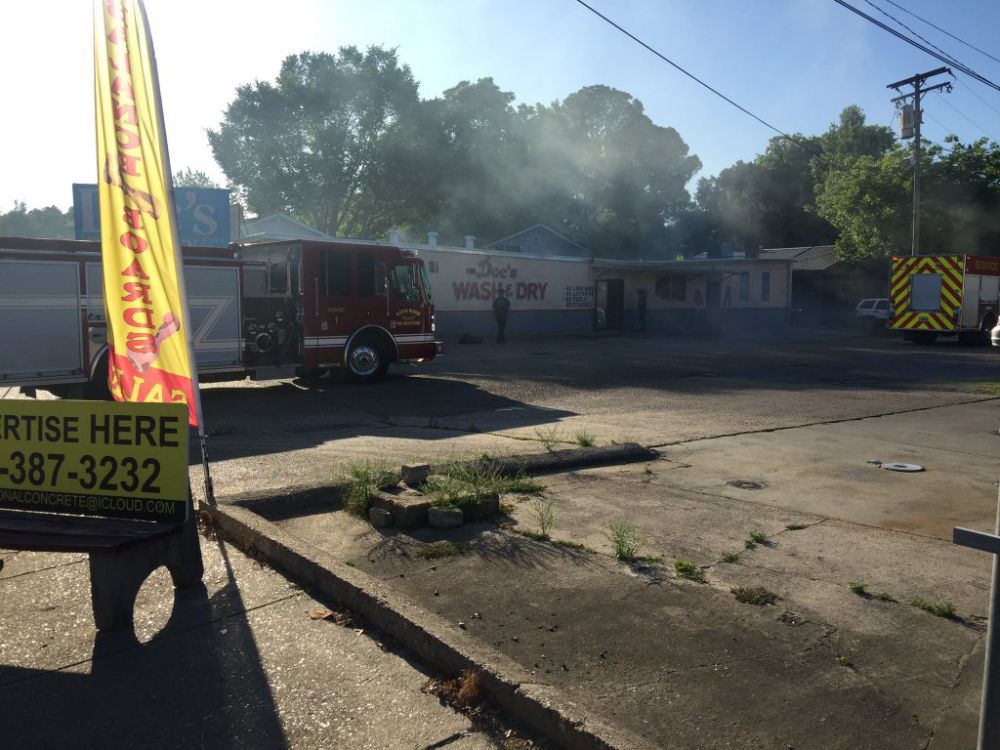 BRFD responded to Government Street washeteria fire