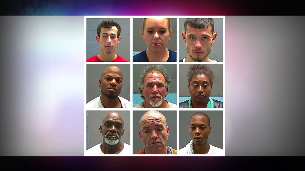 Nine arrested after rash of burglaries in Tangipahoa