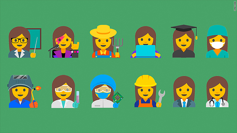 Google wants new emojis to represent professional women
