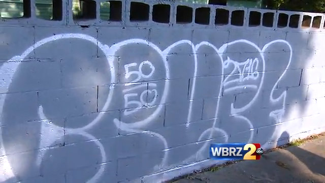 Business owner fed up with graffiti