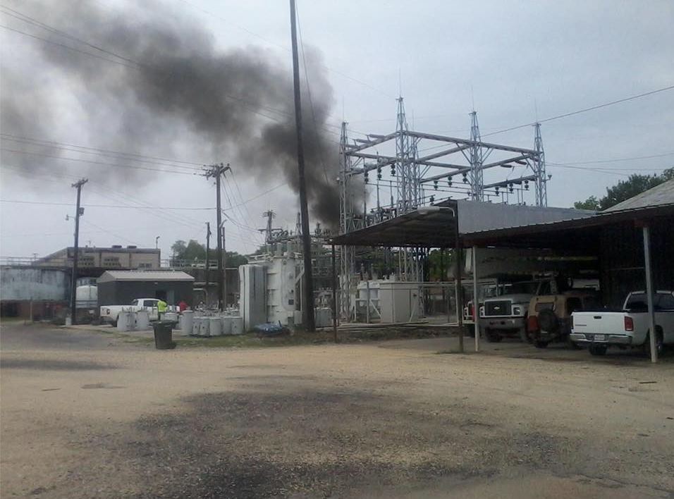 Fire department responds to utility fire; power restored after outage