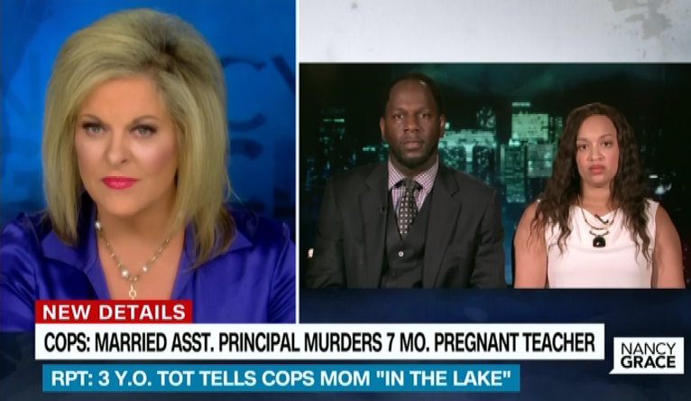 Wife, attorney of man accused in school admin's murder interviewed by Nancy Grace