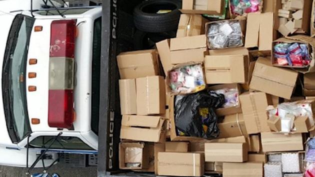 Police find heroin mill behind NYC candy shop's secret door
