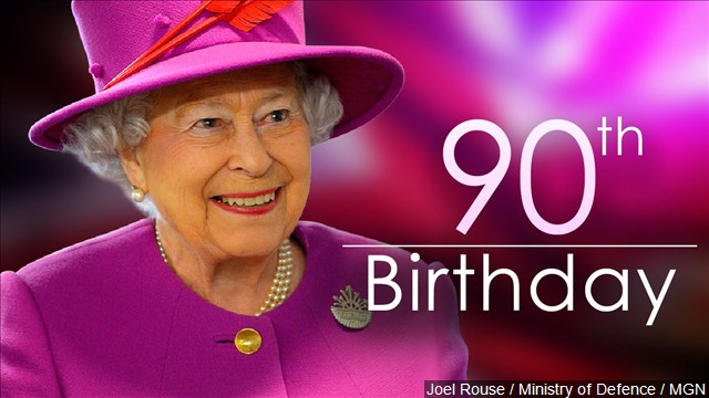Queen Elizabeth II and family mark 90th birthday with parade