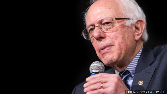 Sanders worries Trump is benefiting politically from Brexit