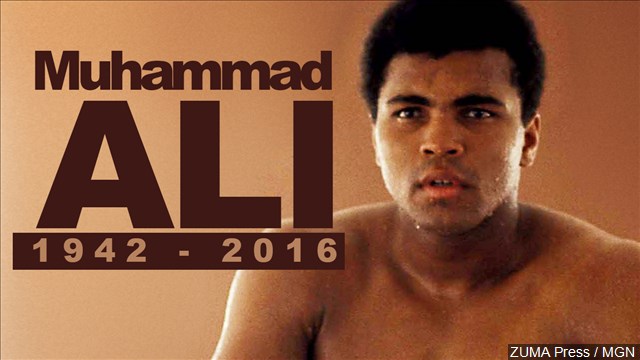 Muhammad Ali, who riveted the world as 'The Greatest,' dies