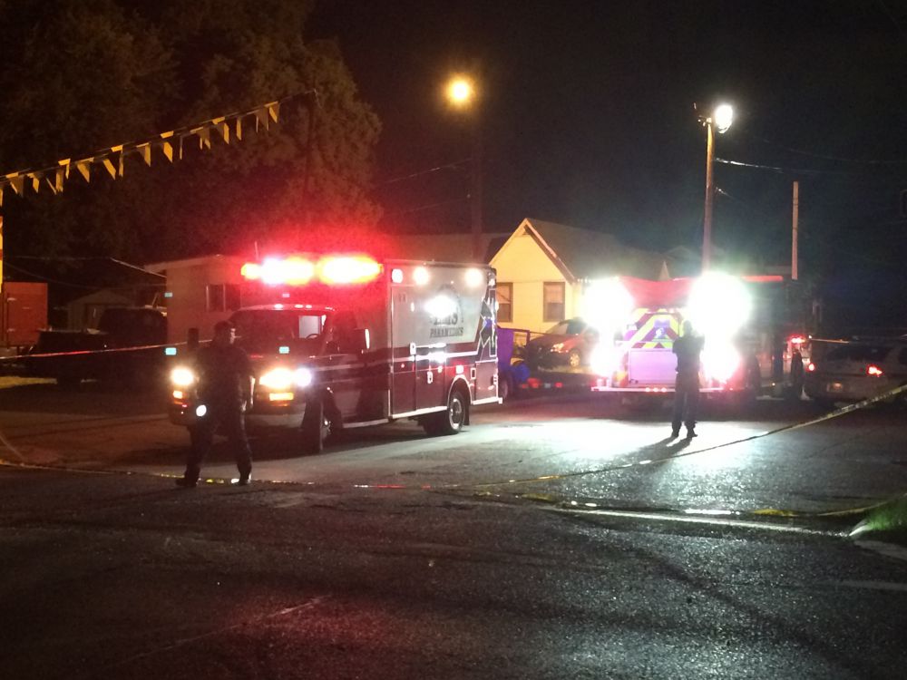 One taken to hospital after reported double shooting