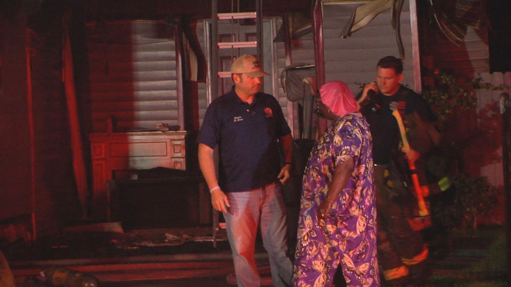 Firefighters battle blaze at home in Scotlandville