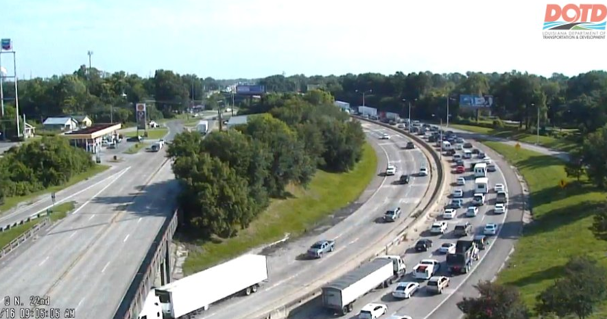 I-10 West, I-110 South back open after Friday morning crash