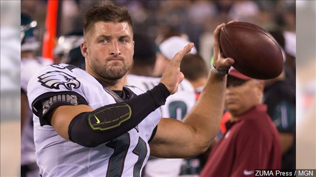 Records: Trump used charity cash for Tim Tebow memorabilia