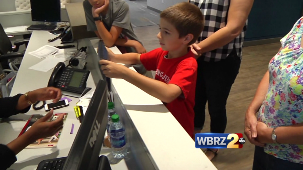 Eight-year-old boy makes $2.2K donation to first responders fund