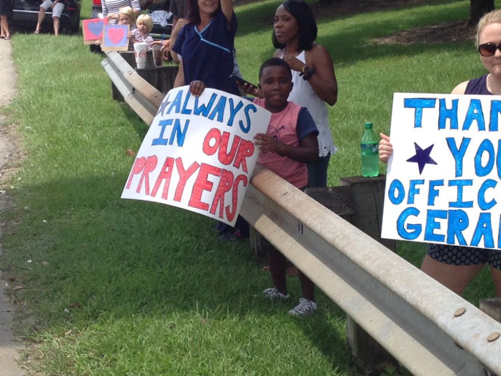 SLIDESHOW: Funeral and procession of Officer Matthew Gerald