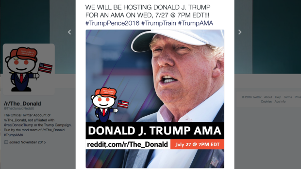 Trump Q&A session on Reddit leaves some underwhelmed