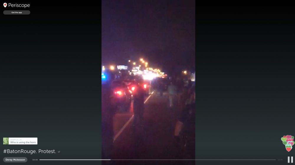 Activist DeRay Mckesson live-streamed arrest in Baton Rouge