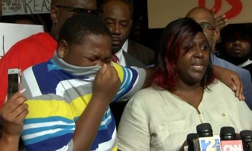 Mother of Sterling's son disputes he had a gun