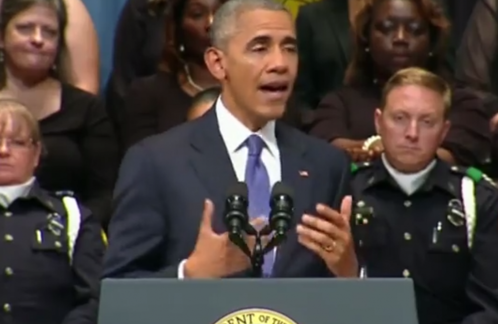 Obama: US should reject despair after shootings