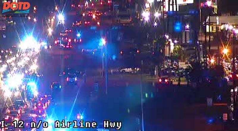 Protesters temporarily block I-12 at Airline Highway