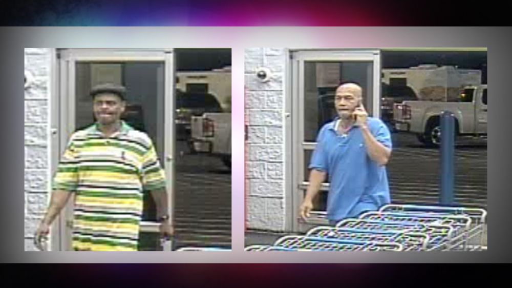 Two men wanted for stealing $8K of Walmart merchandise in Port Allen