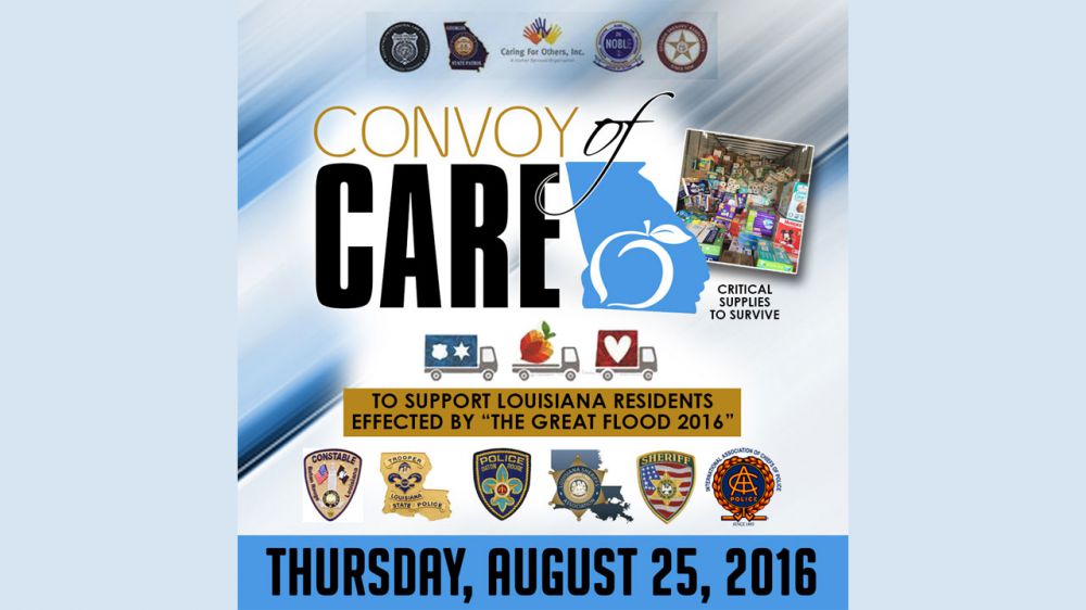 Relief supplies from Atlanta arrive in Baton Rouge