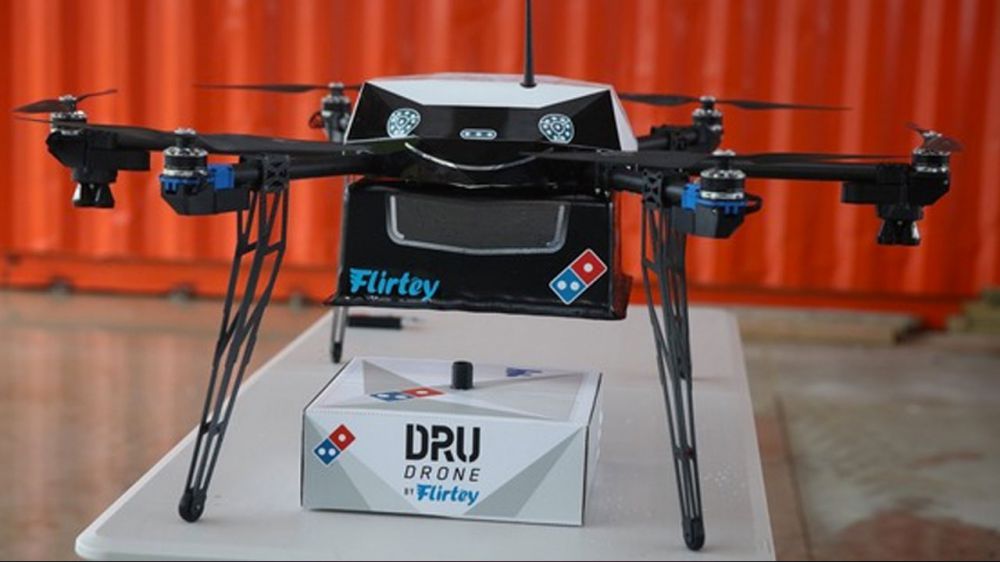Pizza drones to rain pies from New Zealand skies