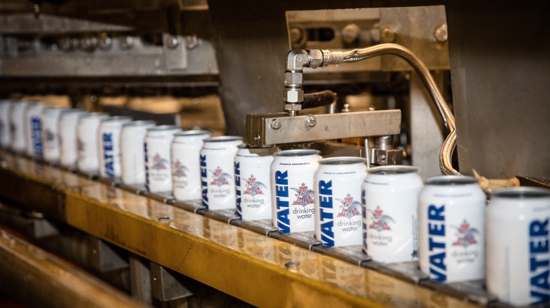 Anheuser-Busch delivers 250K cans of water to BR area