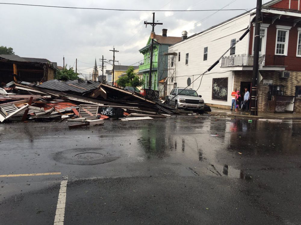 Cleanup underway in New Orleans after tornado causes damage