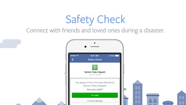 How to mark yourself SAFE on Facebook