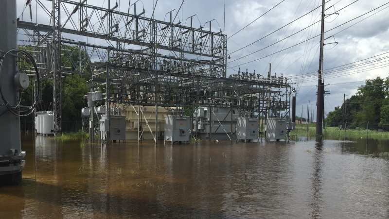 9,500 may lose power if waters rise at Gonzales substation