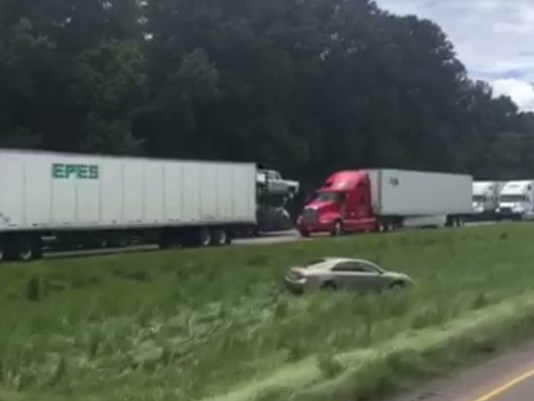 Hundreds stranded on I-12 for up to 28 hours over weekend